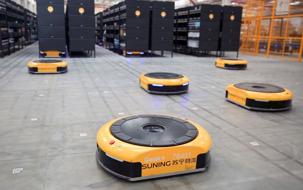 Применение технологии RFID на автоматизированной сборочной линии на основе роботов AGV.