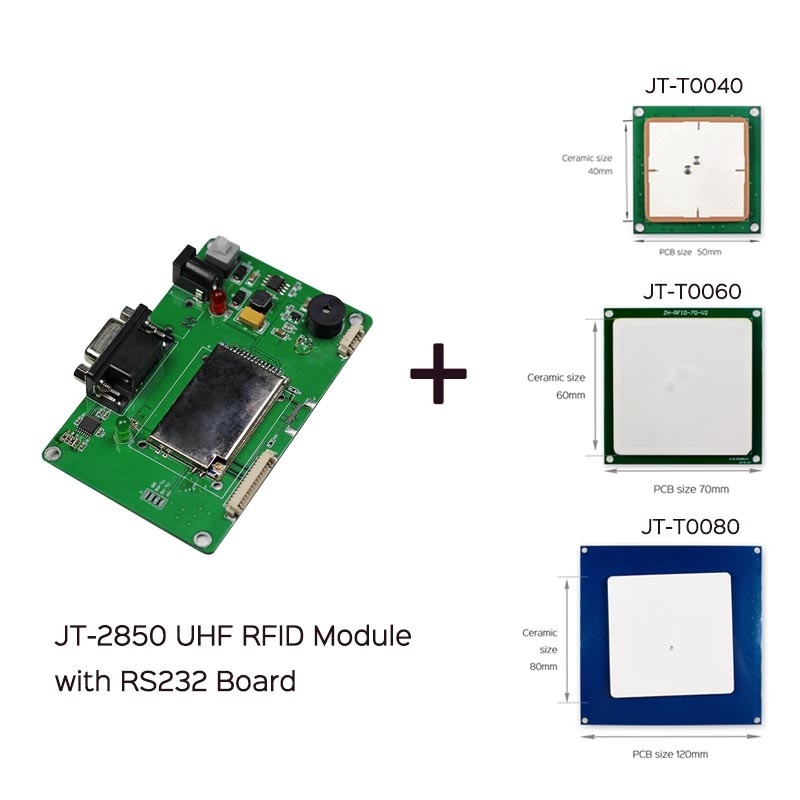 Комплект для разработки модуля считывания RFID-меток UHF JT-2850 860-960 МГц для RFID-проектов