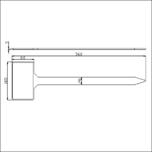 Метка для селекции деревьев ISO-18000 6C