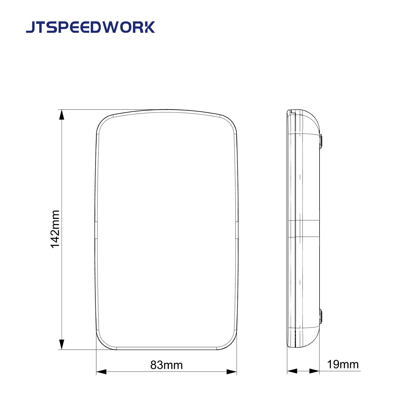 JT-6210 0-80 см UHF RFID настольный USB-считыватель/записыватель ISO18000-6C