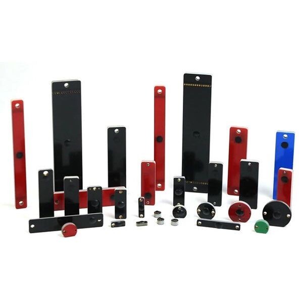 JT-K1207 12*7 мм ISO18000-6C Gen2 UCODE 8 RFID на металлической бирке печатной платы