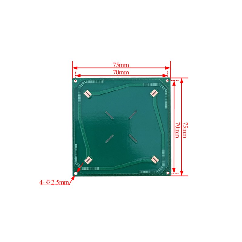 JT-T075R 4 дБи 860-960 МГц RFID UHF спиральная круговая поляризованная антенна