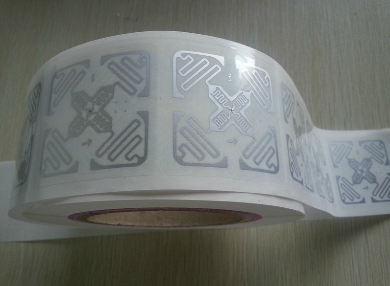 Бумажные UHF RFID-метки Monza 4E для термопринтера, работающие в диапазоне частот 860-960 МГц.