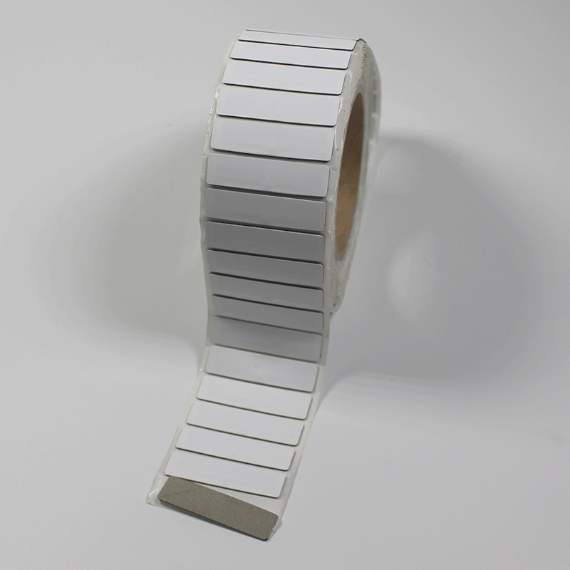 Гибкая RFID UHF антиметаллическая метка ISO18000 6C, 52x18 мм, с возможностью печати.
