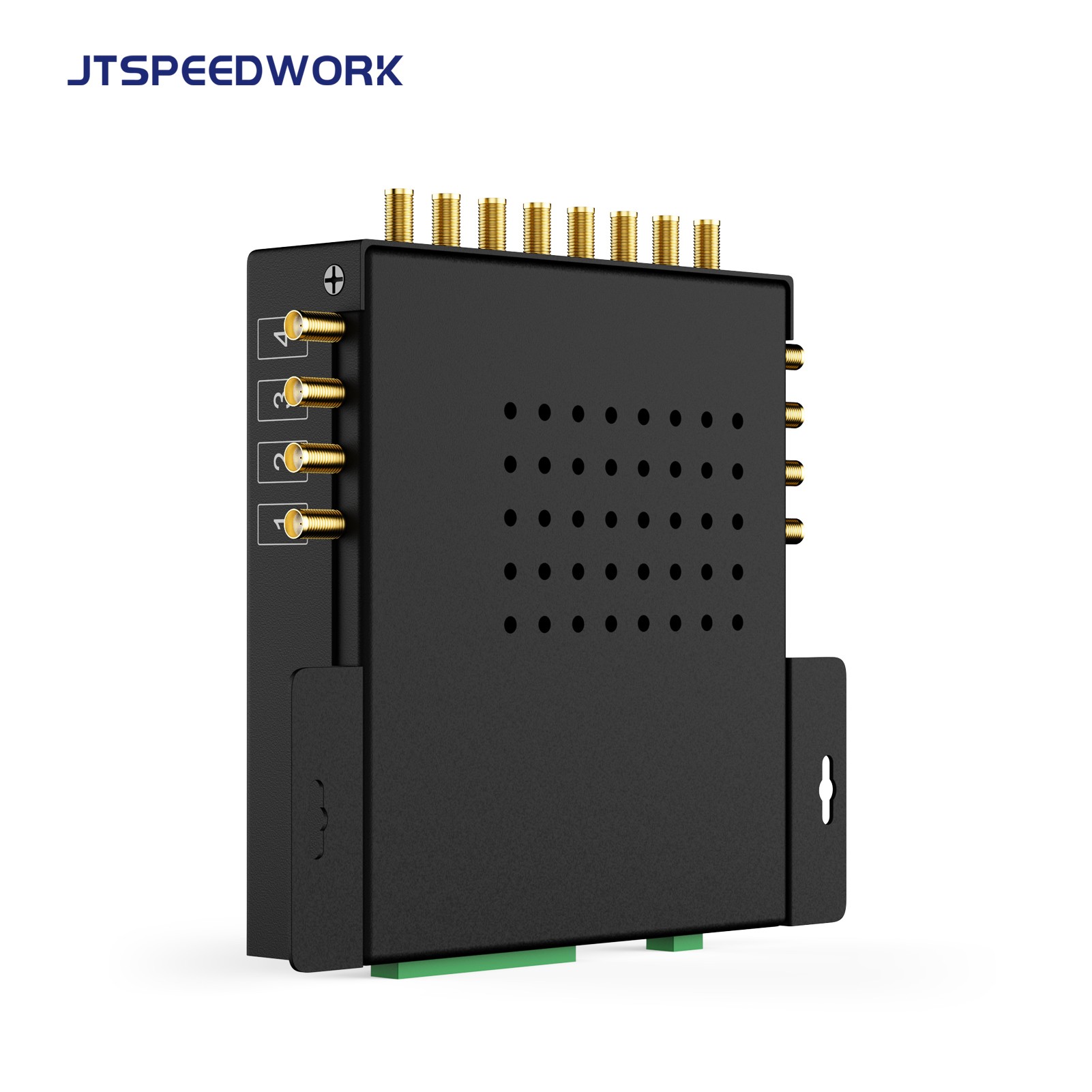JT-932-8/16 8/16-портовый стационарный UHF RFID-считыватель 860-960 МГц для управления складом