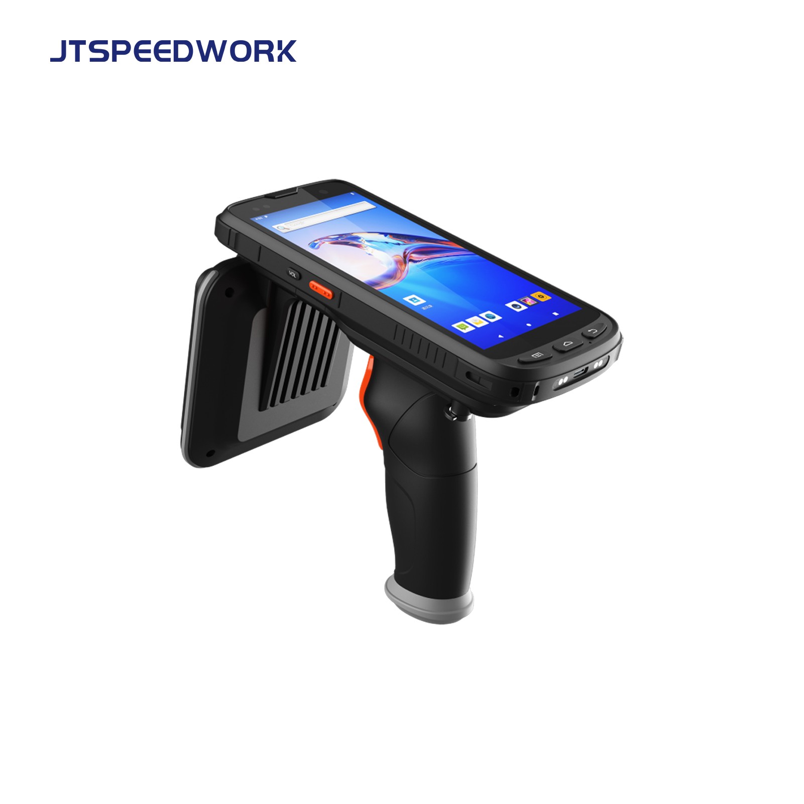 JT-973 Android 10.0 UHF RFID считыватель дальнего действия Impinj E710 IP65 NFC 2D сканер штрих-кодов