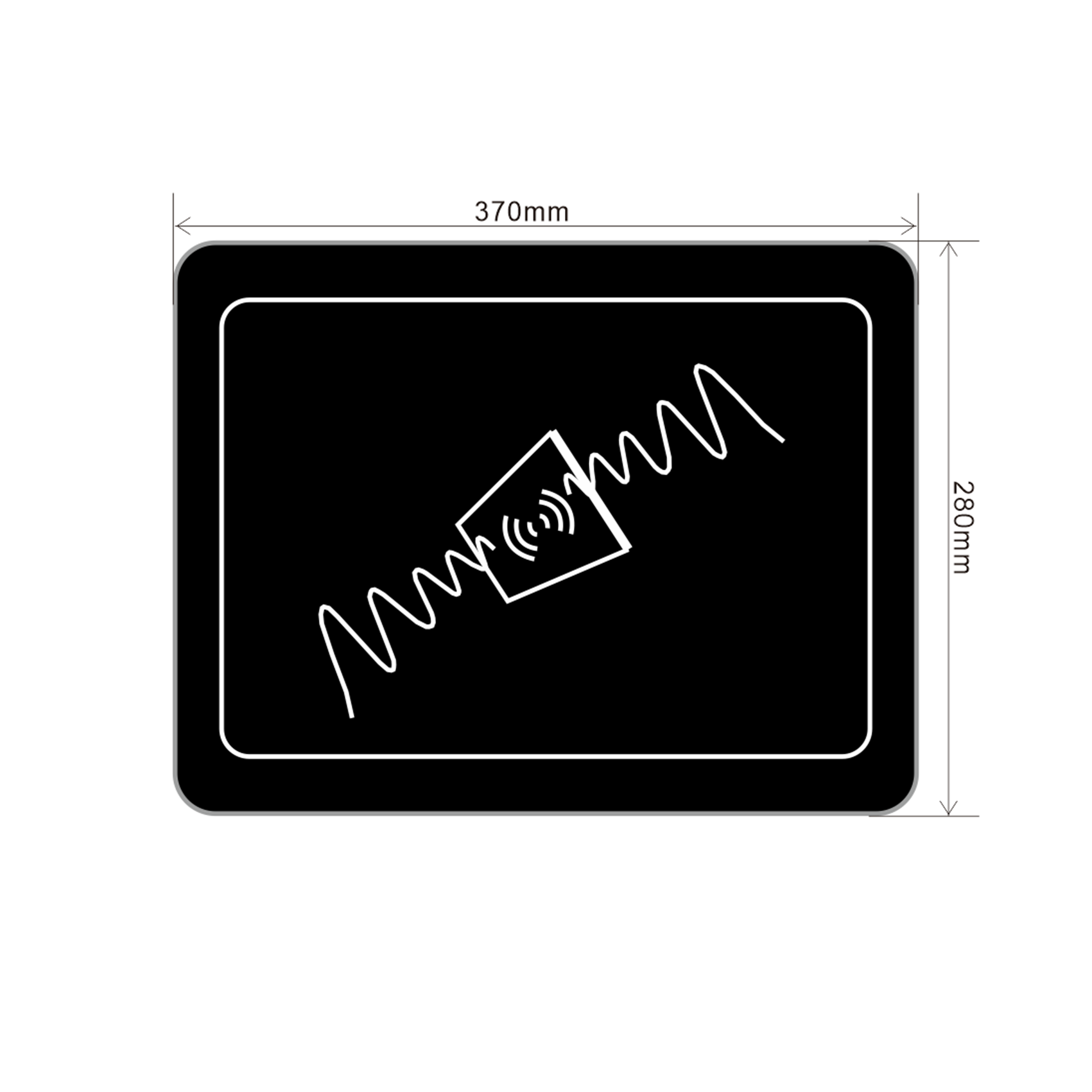 Настольный считыватель RFID/NFC по стандарту ISO15693 для библиотек.