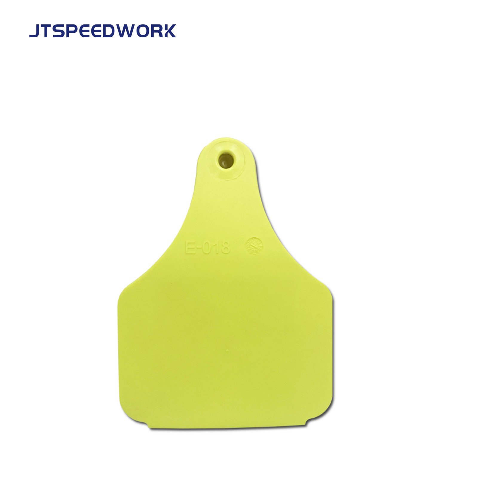 JT-E10080 100*75 мм UHF RFID ушная бирка для крупного рогатого скота для управления поголовьем