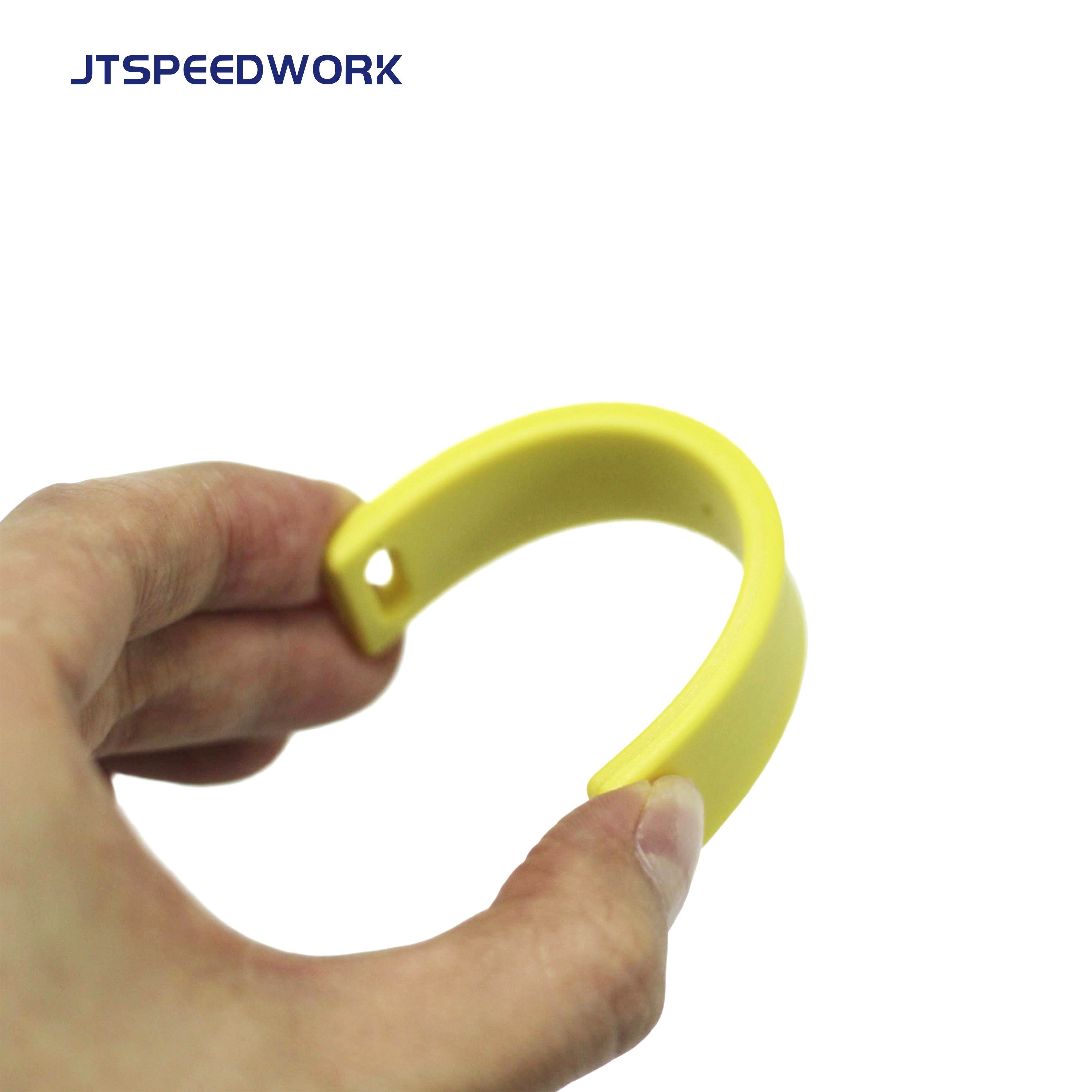 JT-K9018 90*18*4 мм TPU UHF RFID Impinj Monza R6 Гибкая антиметаллическая метка