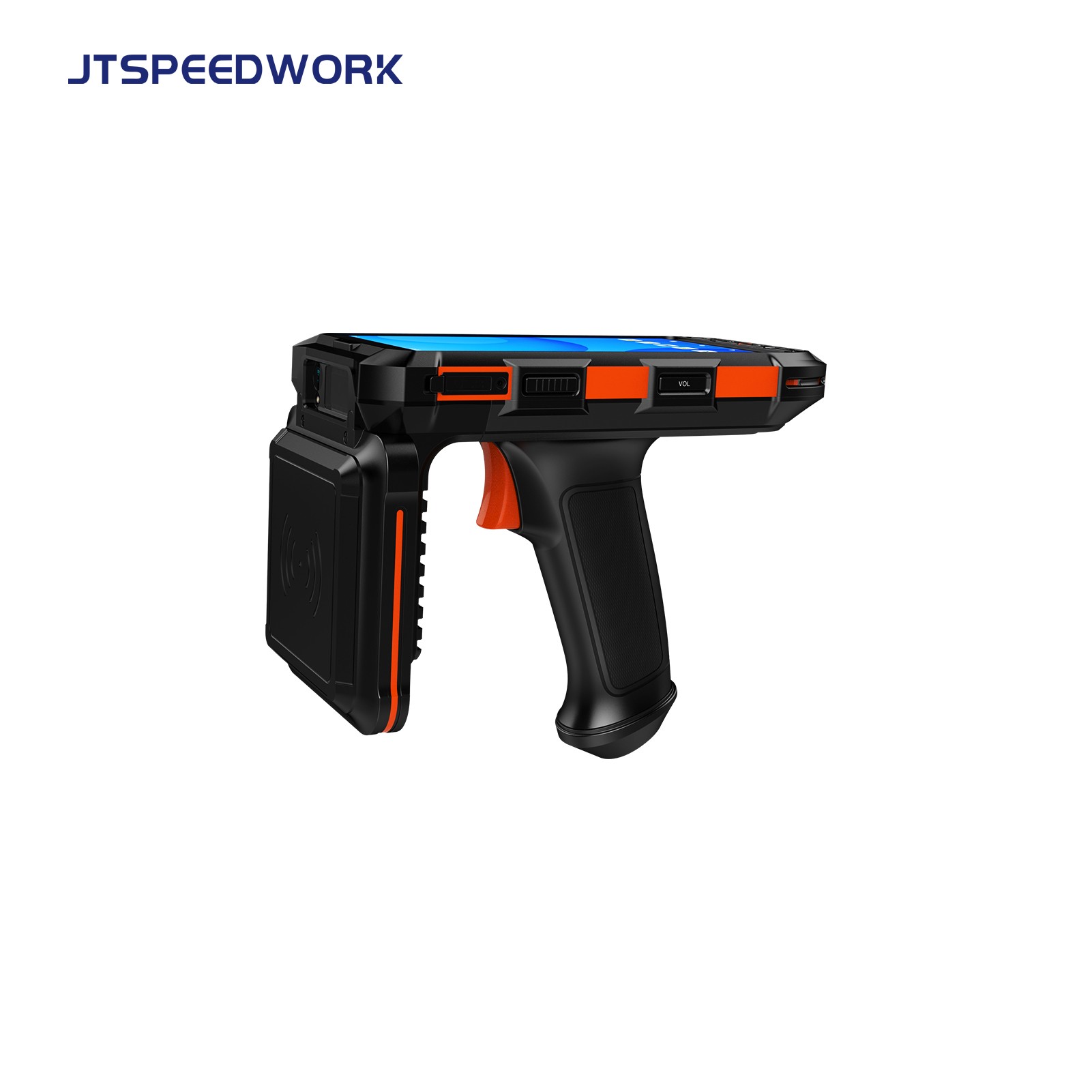 Мобильный терминал JT-974 UHF RFID на базе Android 13.0 с 4+64 ГБ памяти и контроллером Impinj E710