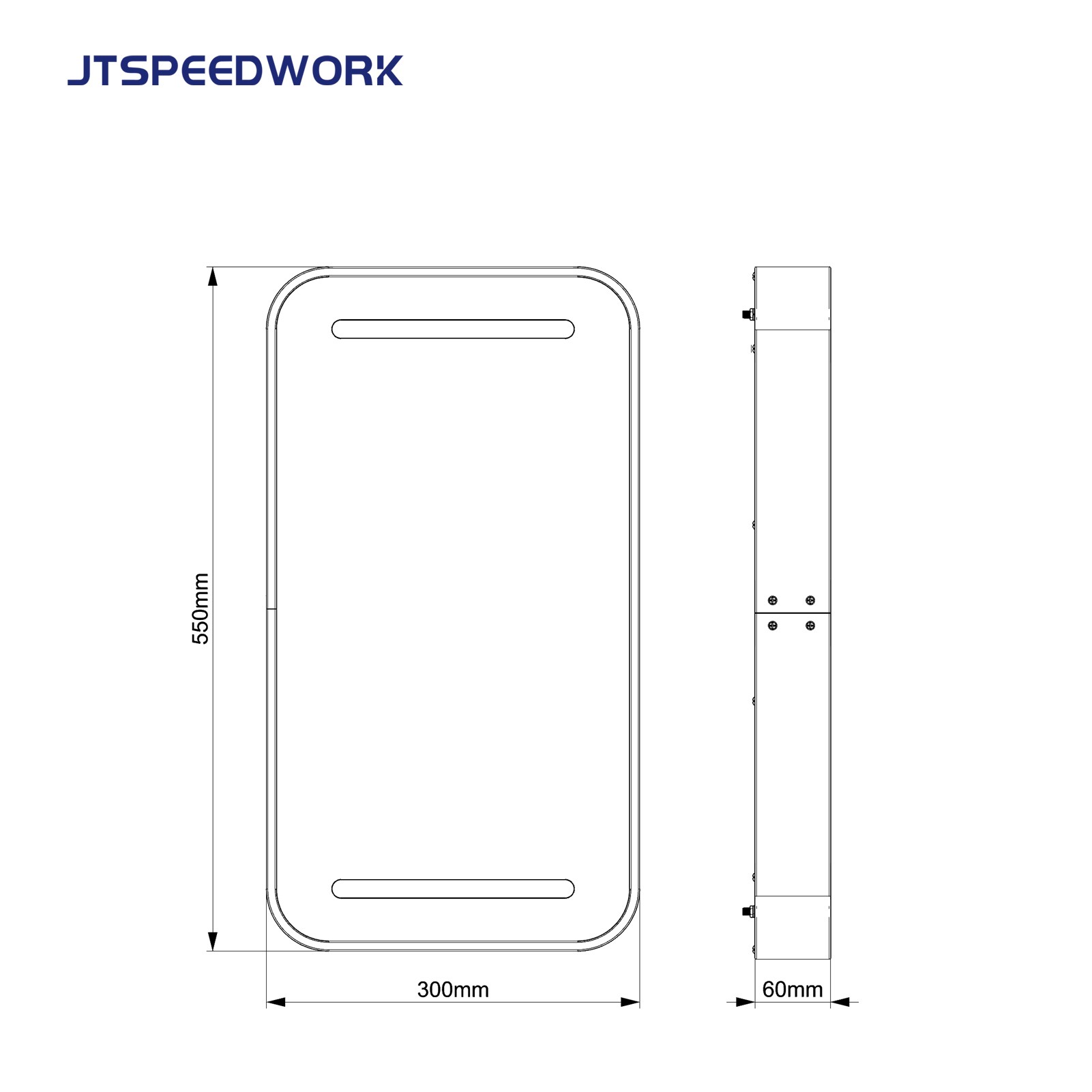Считыватель UHF RFID JT-5010 со встроенным радаром для контроля доступа