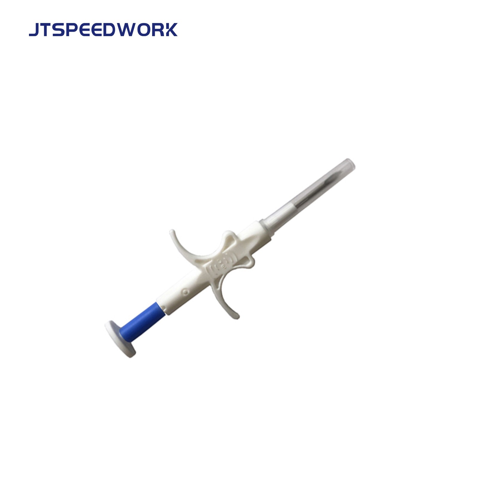 Чиповая RFID-метка JT-A002 для идентификации домашних животных, микрочип для отслеживания животных, инъекционный, 134,2 кГц, имплантируется животным с помощью одноразовой иглы.